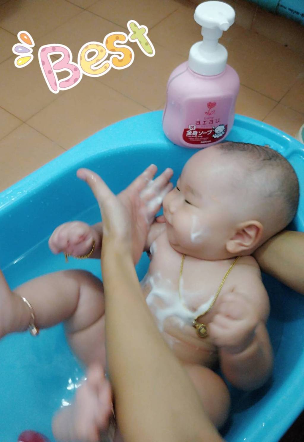 arau. baby body soap รีวิว
