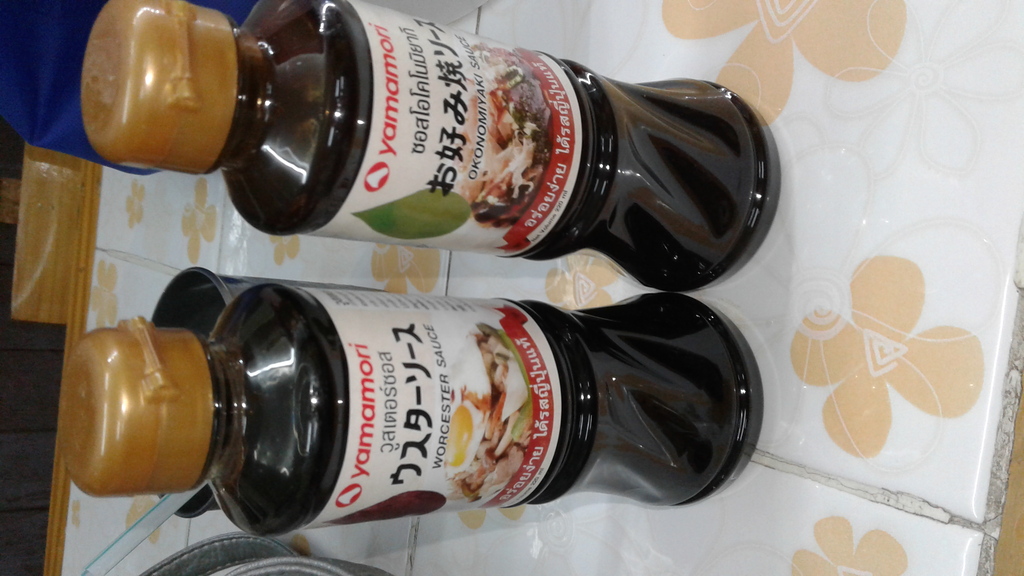 Yamamori Worcester Sauce and Okonomiyaki Sauce SET ซอสญี่ปุ่น