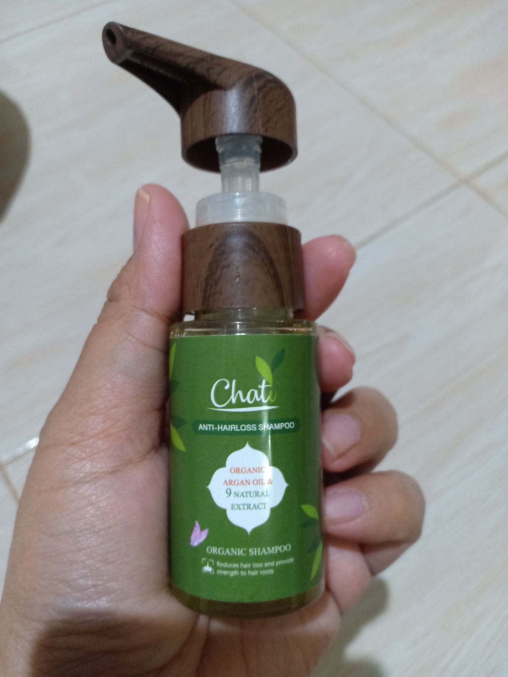 Chati Anti-Hairloss shampoo ฌาฏิแชมพู ลดผมขาดหลุดร่วง รีวิว