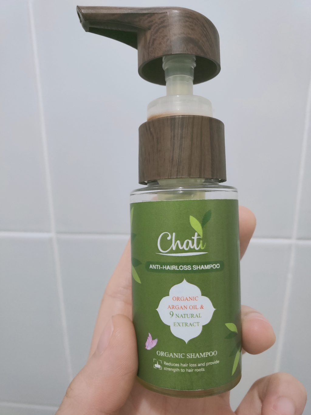 Chati Anti-Hairloss shampoo ฌาฏิแชมพู ลดผมขาดหลุดร่วง รีวิว