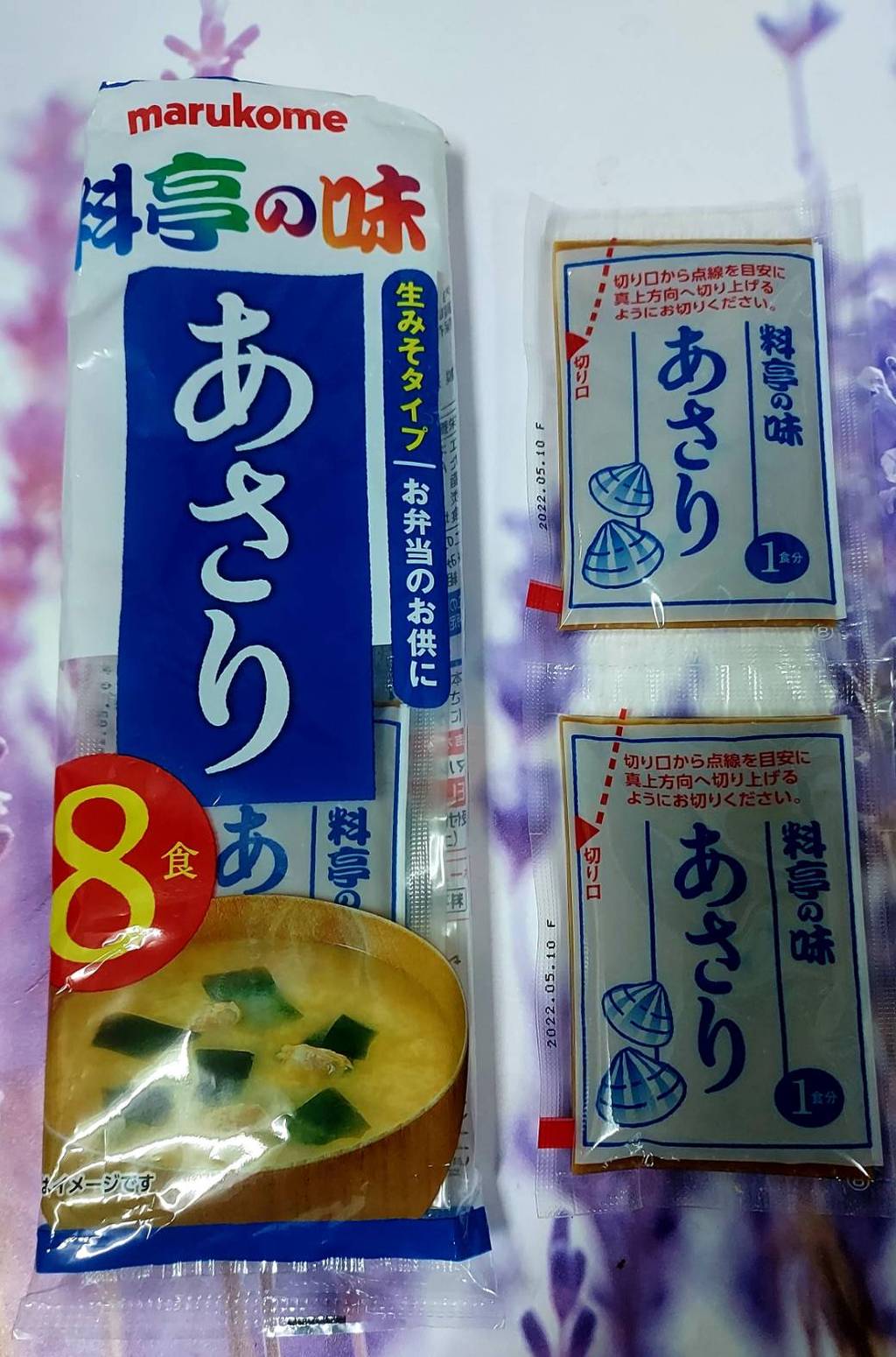 MARUKOME Quick Serve Miso Soup Asari รีวิว