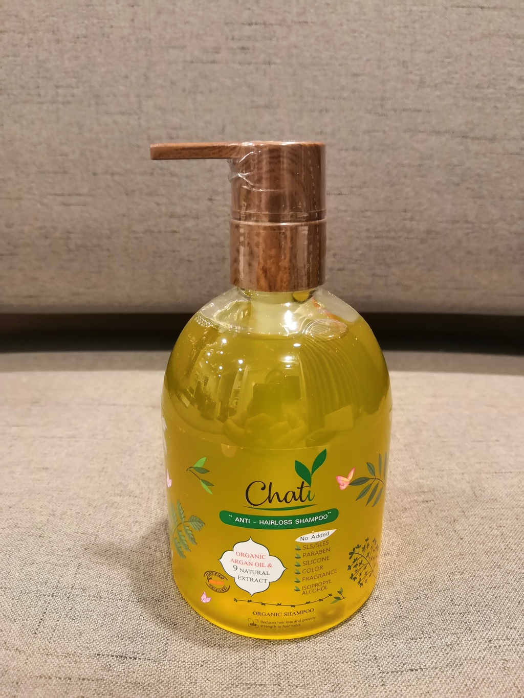 Chati Anti-Hairloss shampoo 300ml ฌาฏิแชมพู ลดผมขาดหลุดร่วง รีวิว