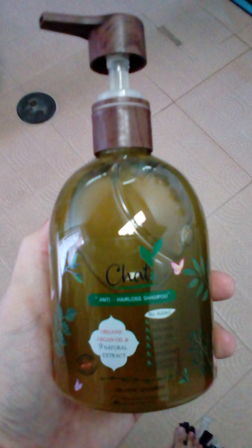 Chati Anti-Hairloss shampoo 300ml ฌาฏิแชมพู ลดผมขาดหลุดร่วง รีวิว