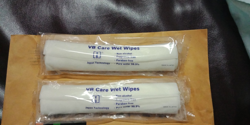 VB Care Wet Wipes ผ้าเช็ดทำความสะอาด รีวิว