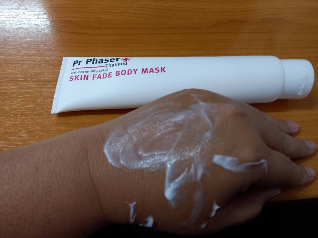 PR PHASET Skin Fade Body Mask  รีวิว