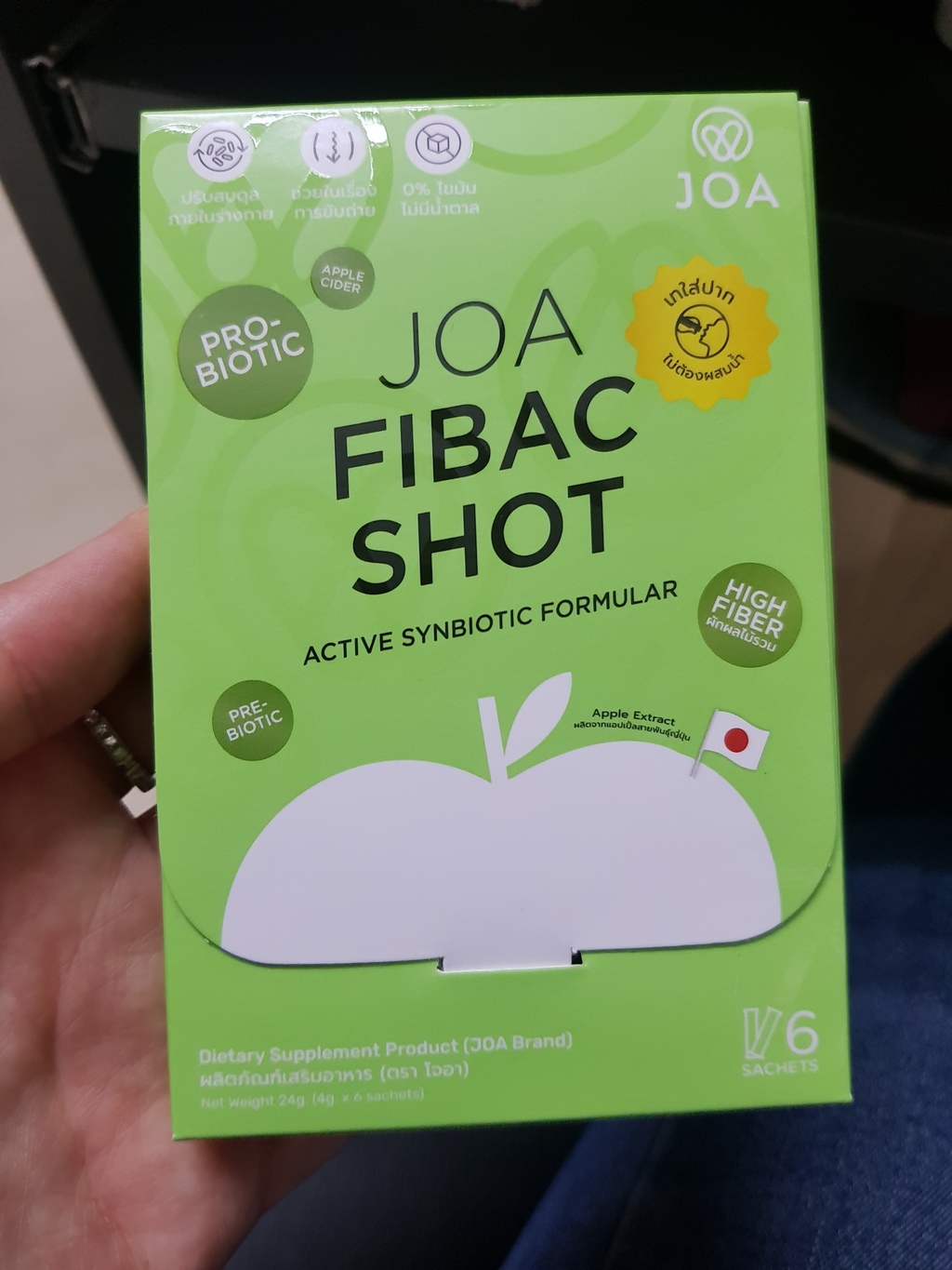 JOA Fibac Shot รีวิว