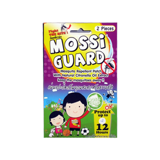 Mossi Guard Mosquito Repellent Patch with Natural Extract ม็อซซี่การ์ด แผ่นแปะ ป้องกันยุงผสมสารสกัดธรรมชาติ