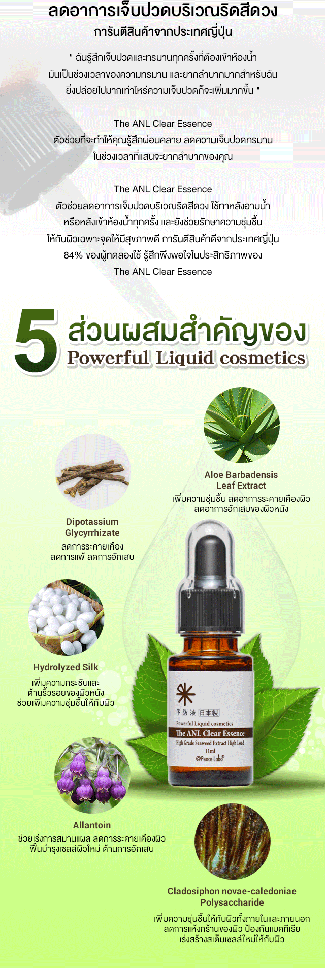 The ANL Clear Essence รีวิว