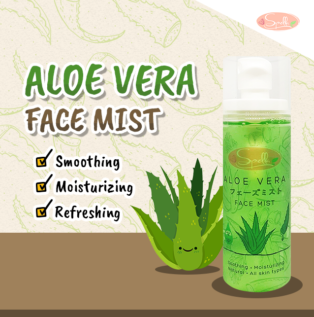 SPELLA Aloe Vera Face Mist สเปรย์น้ำแร่ ว่านหางจระเข้