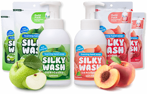 Silky Wash Bottle Set สบู่ล้างมือรูปแบบโฟม สะอาดอ่อนโยนพร้อมกลิ่นหอมผลไม้ รีวิว