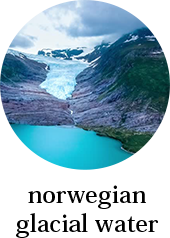 norwegian glacial water