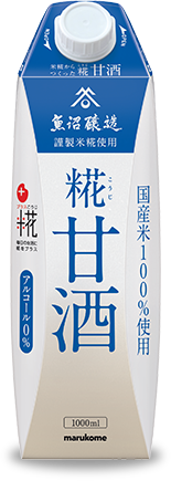 MARUKOME KojiI Plus Amazake อามะสาเก เครื่องดื่มข้าวหมัก 1ลิตร